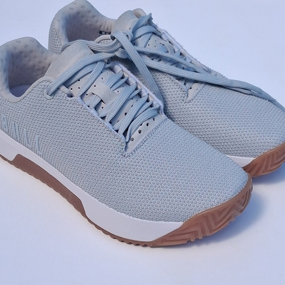 NOBULL Shoes - NOBULL Light Gray Knit Sneakers